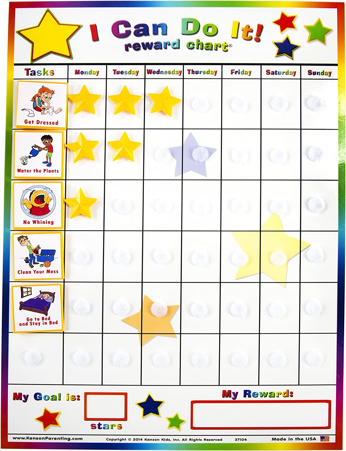 I Can Do It Reward Chart